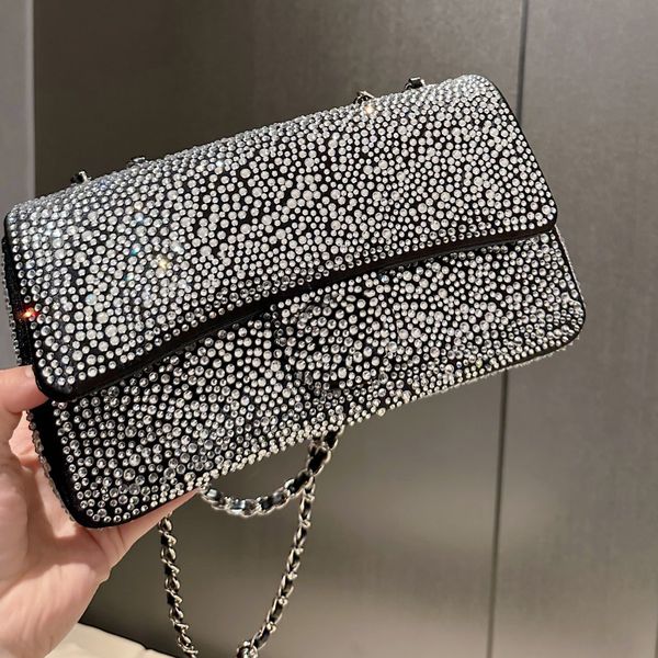 french sparkling flap bags with diamonds women shimmer rhinestone silver metal hardware leather chain shoulder cross body designer luxury bl
french sparkling flap bags with diamonds women shimmer rhinestone silver metal hardware leather chain shoulder cross body designer luxury bl