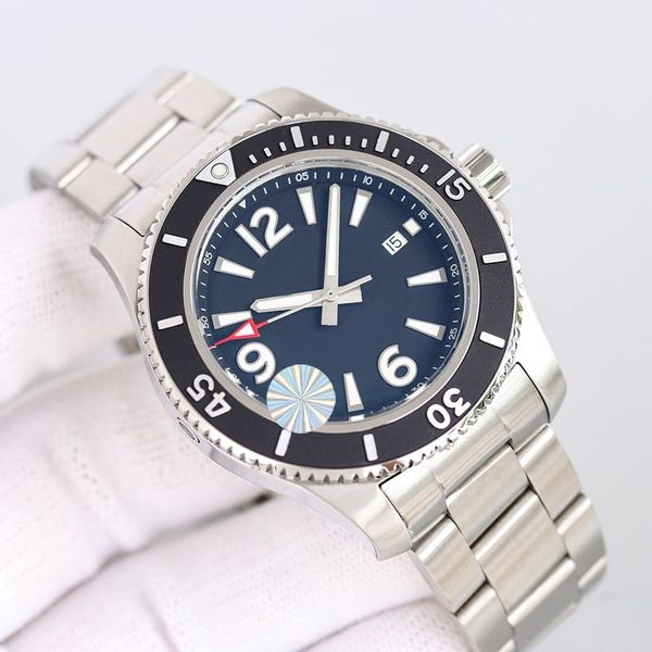 mens watches automatic mechanical watch 42mm sapphire mirror stainless steel waterproof wristwatches business wristwatch, Slivery;brown
mens watches automatic mechanical watch 42mm sapphire mirror stainless steel waterproof wristwatches business wristwatch, Slivery;brown