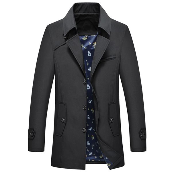 men's jackets thoshine brand spring summer men trench short style thin buttons male fashion outerwear jackets plus size 7xl 221121, Black;brown
men's jackets thoshine brand spring summer men trench short style thin buttons male fashion outerwear jackets plus size 7xl 221121, Black;brown