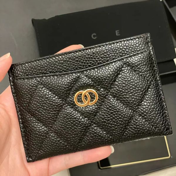 7a quality designer quilted wallets lambskin coin purses luxury caviar card holder womens genuine leather wallet man cardholder card slots k, Red;black
7a quality designer quilted wallets lambskin coin purses luxury caviar card holder womens genuine leather wallet man cardholder card slots k, Red;black