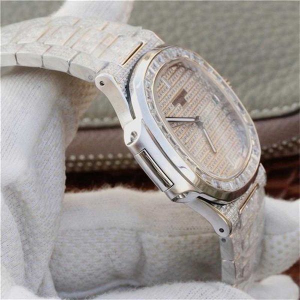 wristwatch dm 5719/1g-001 diamond watchmens watch 40mm 324sc automatic mechanical movement sapphire mirror wristwatch, Slivery;brown
wristwatch dm 5719/1g-001 diamond watchmens watch 40mm 324sc automatic mechanical movement sapphire mirror wristwatch, Slivery;brown