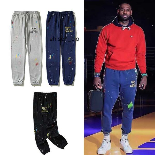 fashion galleryes casual pants dept ink splashing hand-painted graffiti high street loose leggings guard men's and women's, Black
fashion galleryes casual pants dept ink splashing hand-painted graffiti high street loose leggings guard men's and women's, Black