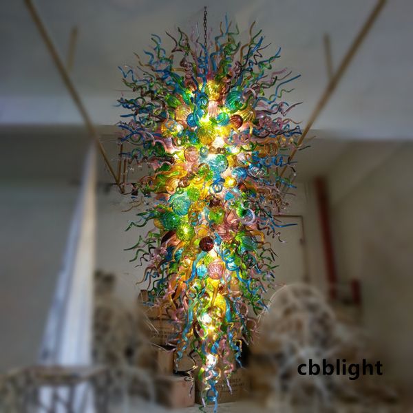 modern crystal chandeliers lamps multi color 48x96 inches handmade blown glass chandelier light borosilicate murano style glass cone shape h
modern crystal chandeliers lamps multi color 48x96 inches handmade blown glass chandelier light borosilicate murano style glass cone shape h