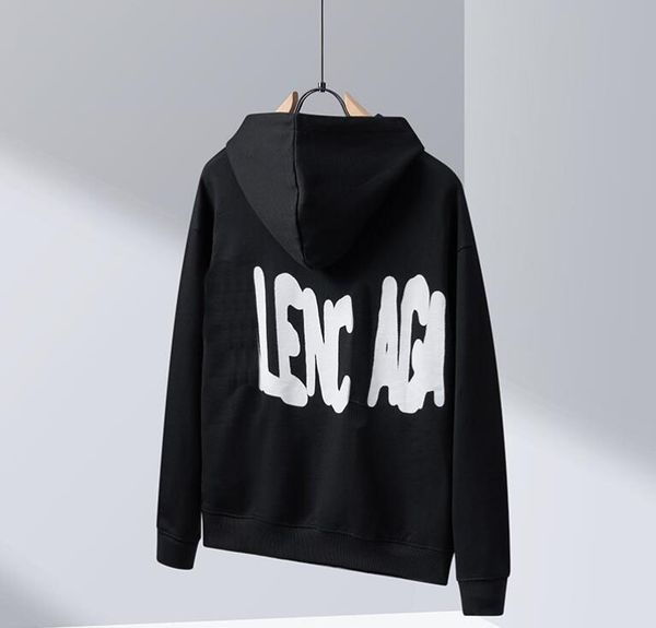 men hoodie women front back big letter graffiti brand joint sweatshirts streetwear original edition pullover loose hooded terry cotton lover, Black
men hoodie women front back big letter graffiti brand joint sweatshirts streetwear original edition pullover loose hooded terry cotton lover, Black