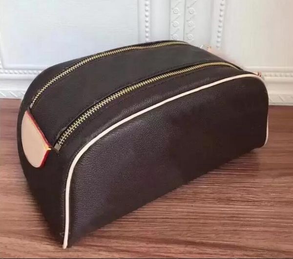 women double zipper makeup toilette handbag cosmetic bag designer girl genuine leather travel large make up bags reusable toiletry shower ba
women double zipper makeup toilette handbag cosmetic bag designer girl genuine leather travel large make up bags reusable toiletry shower ba