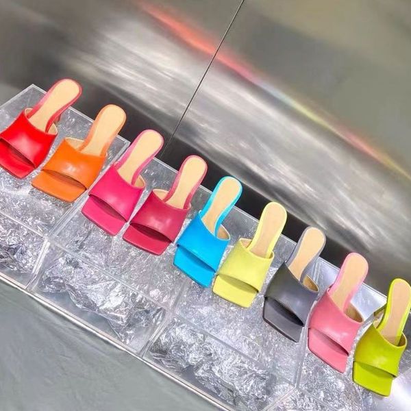 2022 designer pure color square head slides slippers women luxury leather outdoor wine glass high heel sandals fashion lady shallow mouth di, Black
2022 designer pure color square head slides slippers women luxury leather outdoor wine glass high heel sandals fashion lady shallow mouth di, Black