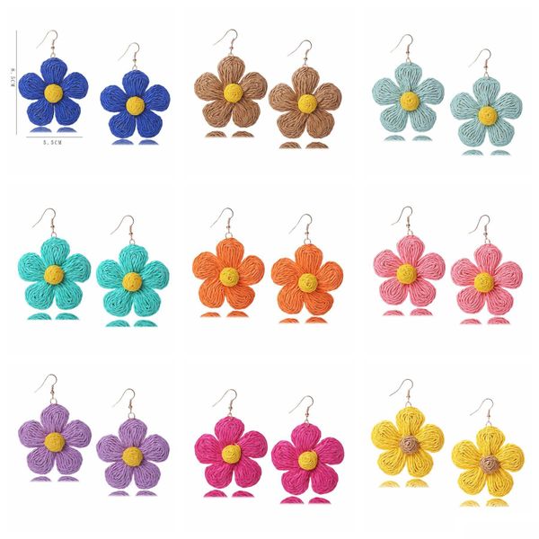 stud handmade woven rattan earrings stud for women statement boho raffia st wrapped flower drop dangle summer tropical beach deliver dhxsh, Golden;silver
stud handmade woven rattan earrings stud for women statement boho raffia st wrapped flower drop dangle summer tropical beach deliver dhxsh, Golden;silver