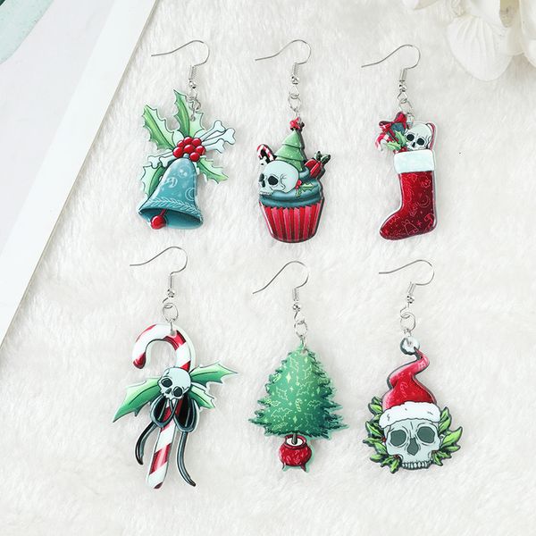 dangle chandelier 1 pair christmas drop earrings creepy santa claus jingle bell stocking cake tree crutch jewelry flatback acrylic holiday g, Silver
dangle chandelier 1 pair christmas drop earrings creepy santa claus jingle bell stocking cake tree crutch jewelry flatback acrylic holiday g, Silver