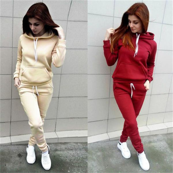 women s two piece pants autumn winter hoodies sets tracksuit women oversized pullovers sweatshirts casual long sports suit female 221119, White
women s two piece pants autumn winter hoodies sets tracksuit women oversized pullovers sweatshirts casual long sports suit female 221119, White