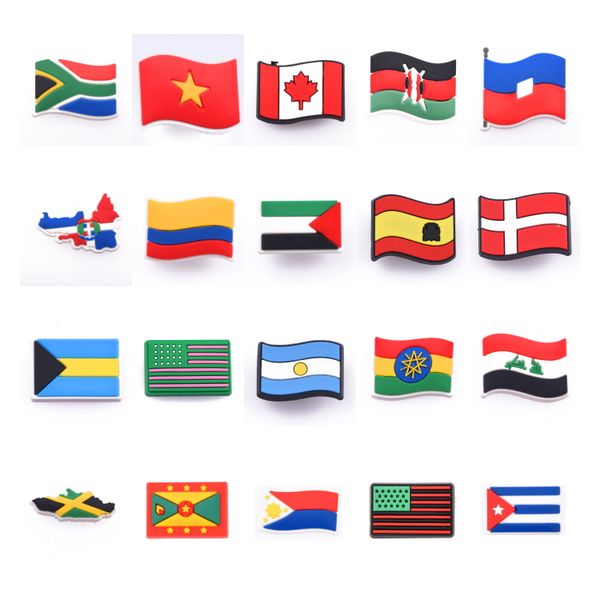world flags croc shoe charms for gift international flagshoe charm for wholesale mexican flag shoes pins sandal decoration, White;pink
world flags croc shoe charms for gift international flagshoe charm for wholesale mexican flag shoes pins sandal decoration, White;pink
