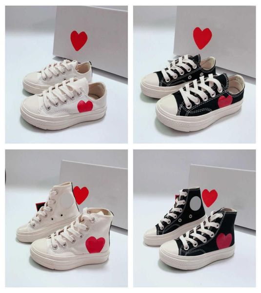 boys girls commes des garcons play chuck designer casual shoes tayler vulcanized ox cdg kids canvas shoes baby toddlers children s7552916, Black;red
boys girls commes des garcons play chuck designer casual shoes tayler vulcanized ox cdg kids canvas shoes baby toddlers children s7552916, Black;red