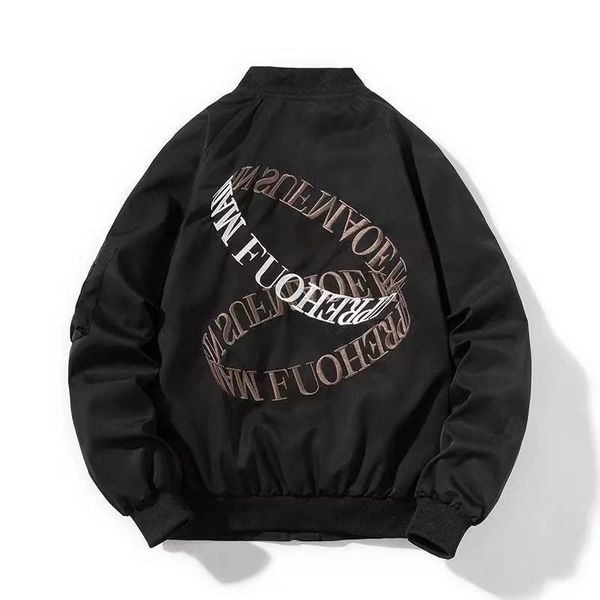 spring 2022 new sanskrit letter embroidered baseball uniform jacket ins loose casual jacket for men and women, Black;brown
spring 2022 new sanskrit letter embroidered baseball uniform jacket ins loose casual jacket for men and women, Black;brown