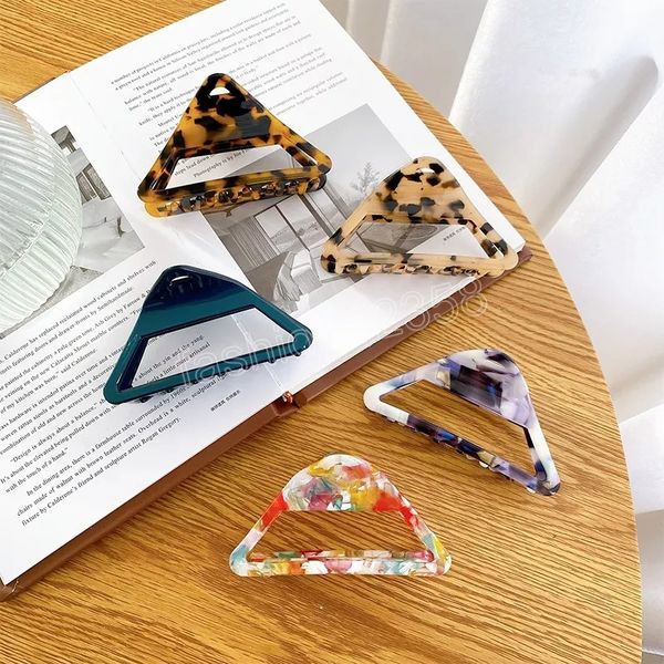 korean fashion hollow-out triangle hair clips claw 9.2cm large retro marbling acetic acid clamp hair accessories, Golden;silver
korean fashion hollow-out triangle hair clips claw 9.2cm large retro marbling acetic acid clamp hair accessories, Golden;silver