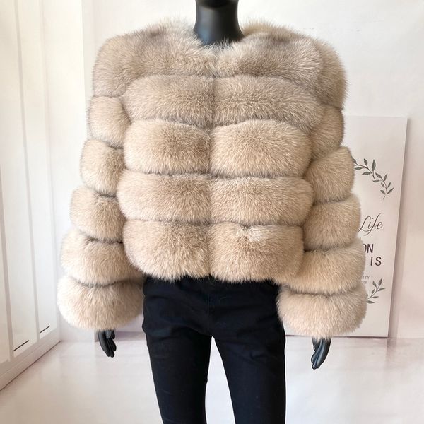 women's fur faux real coat women winter fashion fluffy natural 60cm long sleeve luxury warm jacket wholesale seller 221119, Black
women's fur faux real coat women winter fashion fluffy natural 60cm long sleeve luxury warm jacket wholesale seller 221119, Black