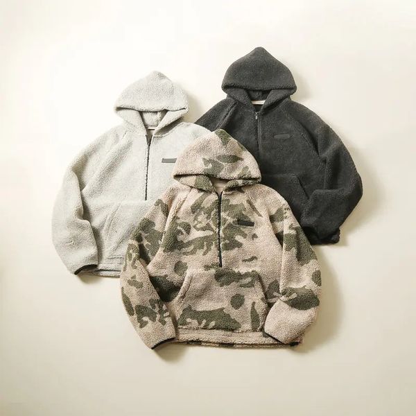 men's hoodies sweatshirts mens jackets long sleeve hoodies ess pullover zippered lambswool coat causal men jacket essentials outwear co, Black
men's hoodies sweatshirts mens jackets long sleeve hoodies ess pullover zippered lambswool coat causal men jacket essentials outwear co, Black