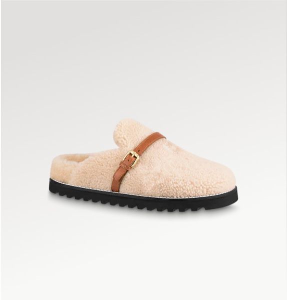 flat comfort mule slippers luxury designer women sandals indoor outdoor fluffy shearling slides wool rubber strap slipper, Black
flat comfort mule slippers luxury designer women sandals indoor outdoor fluffy shearling slides wool rubber strap slipper, Black