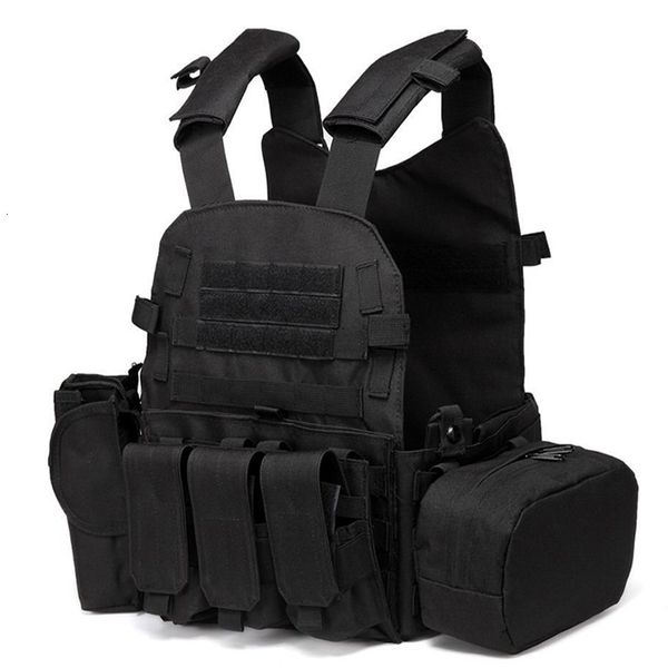 men's vests 6094 tactical molle military army combat training body armor outdoor hunting airsoft sport protection 221121, Black;white
men's vests 6094 tactical molle military army combat training body armor outdoor hunting airsoft sport protection 221121, Black;white