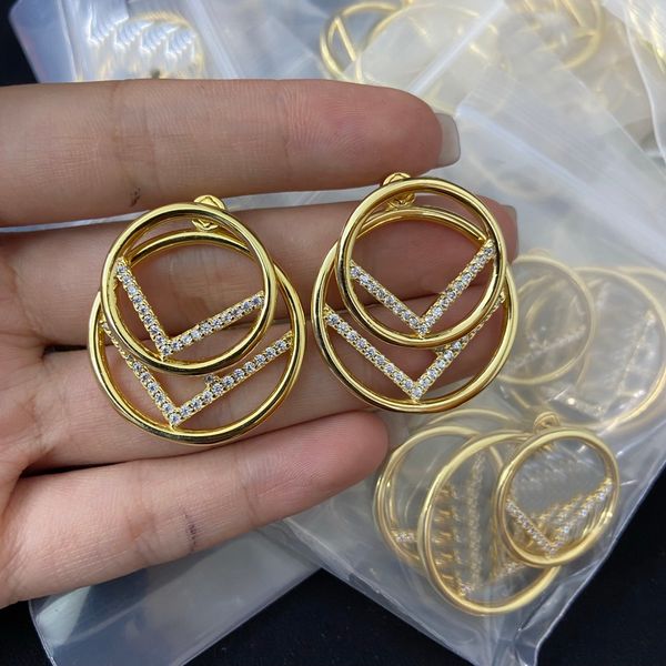 big hoops diamonds embellish earrings fashion hoop huggie f double letter exaggerate copper earring women jewelry birthday party christmas g, Golden;silver
big hoops diamonds embellish earrings fashion hoop huggie f double letter exaggerate copper earring women jewelry birthday party christmas g, Golden;silver