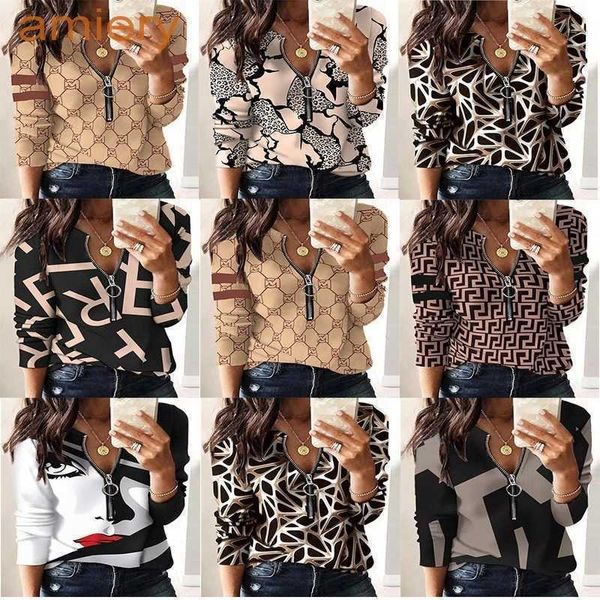 womens designer clothing fashionable t for woman t-shirts blouse printing zipper long sleeve new casual ladies quality top, White
womens designer clothing fashionable t for woman t-shirts blouse printing zipper long sleeve new casual ladies quality top, White