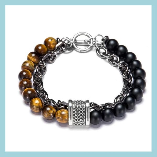 beaded beaded bracelet natural stone elastic yoga mens and womens stainless steel double drop delivery jewelry bracelets dhq3a, Black
beaded beaded bracelet natural stone elastic yoga mens and womens stainless steel double drop delivery jewelry bracelets dhq3a, Black
