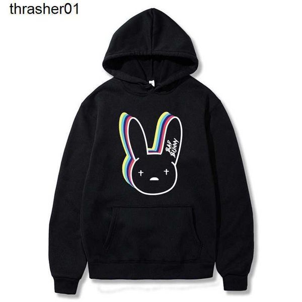men's hoodies designer sweatshirts bad bunny clothes casual pullover sweatshirt men women streetwear fashion hoodie, Black
men's hoodies designer sweatshirts bad bunny clothes casual pullover sweatshirt men women streetwear fashion hoodie, Black