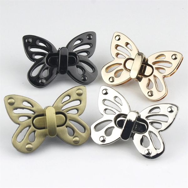 bag parts accessories metal butterfly turn lock twist clasp for leather craft women handbag shoulder purse diy hardware 221119, Black
bag parts accessories metal butterfly turn lock twist clasp for leather craft women handbag shoulder purse diy hardware 221119, Black