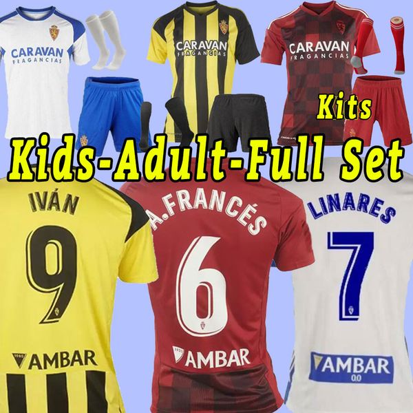 men kids 2022 real zaragoza narvaez soccer jerseys sabin 22 23 ivan vada fran gamez home mollejo football shirt javi ros pombo miguel alejan, Black;yellow
men kids 2022 real zaragoza narvaez soccer jerseys sabin 22 23 ivan vada fran gamez home mollejo football shirt javi ros pombo miguel alejan, Black;yellow