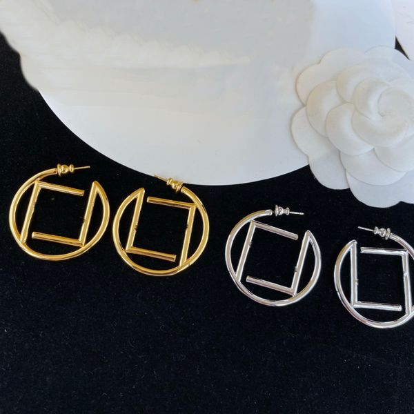 big hoops diamonds embellish earrings fashion hoop huggie f letters luxurys exaggerate copper earring brands women jewelry birthday party ch, Golden;silver
big hoops diamonds embellish earrings fashion hoop huggie f letters luxurys exaggerate copper earring brands women jewelry birthday party ch, Golden;silver