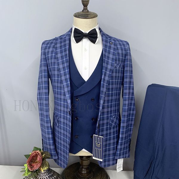 men's suits blazers 3 pcs suit set coat vest pants / fashion men casual business plaid big lapel groom wedding formal dress jacket trou, White;black
men's suits blazers 3 pcs suit set coat vest pants / fashion men casual business plaid big lapel groom wedding formal dress jacket trou, White;black