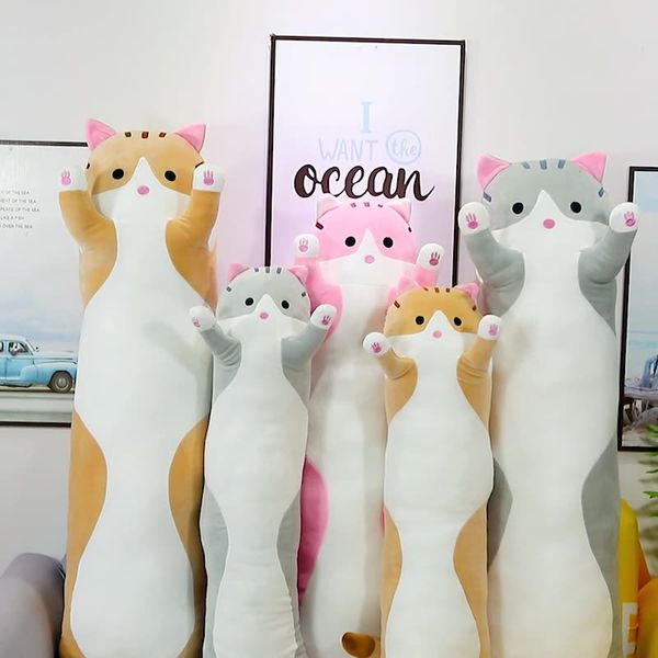 2022 new 50cm cute soft long cat boyfriend plush toys stuffed pause office nap sleep pillow cushion gift doll for kids girls
2022 new 50cm cute soft long cat boyfriend plush toys stuffed pause office nap sleep pillow cushion gift doll for kids girls