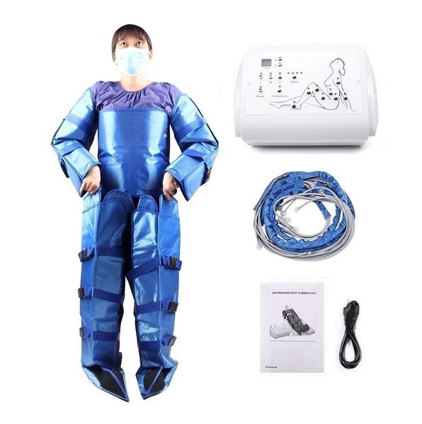 portable slim equipment 16pcs air bags air pressure pressotherapy blue colors vest body lymphatic drainage cellulite reduction fat removal m
portable slim equipment 16pcs air bags air pressure pressotherapy blue colors vest body lymphatic drainage cellulite reduction fat removal m