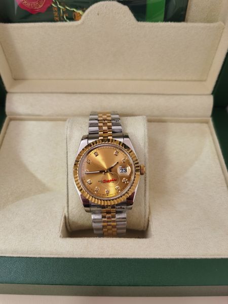 mens watches 36mm/41mm automatic mechanical 904l stainless steel super luminous wristwatches women waterproof watch montre de luxe gifts, Slivery;brown
mens watches 36mm/41mm automatic mechanical 904l stainless steel super luminous wristwatches women waterproof watch montre de luxe gifts, Slivery;brown