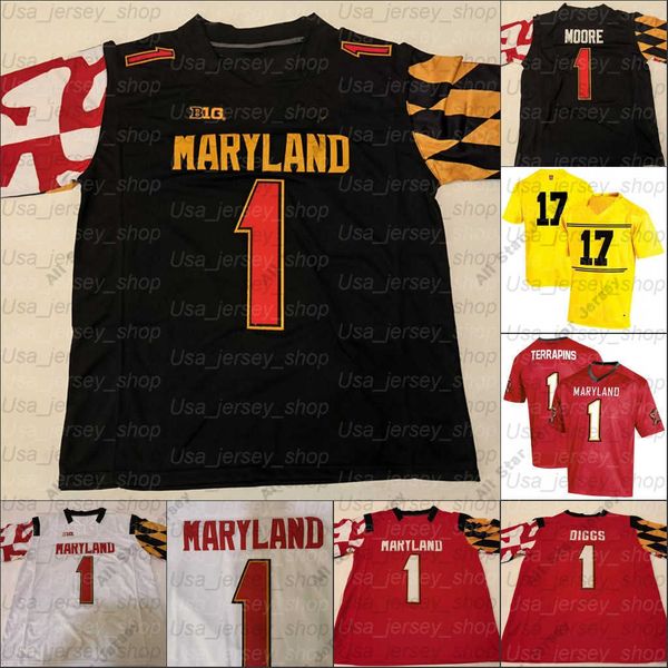 american college football wear custom maryland terrapins college football jerseys 20 javon leake 7 dontay demus jr. 1 stefon diggs, Black
american college football wear custom maryland terrapins college football jerseys 20 javon leake 7 dontay demus jr. 1 stefon diggs, Black