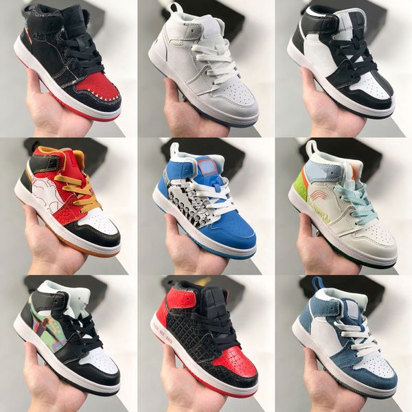 jumpman 1 1s kids basketball shoes black reverse mocha fragment denim university blue black red bred patent panda children boys girls baby t
jumpman 1 1s kids basketball shoes black reverse mocha fragment denim university blue black red bred patent panda children boys girls baby t