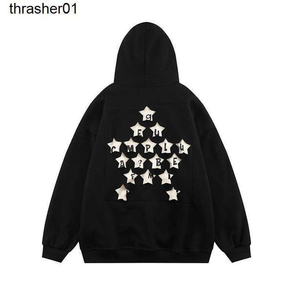 men's hoodies designer sweatshirts mm casual perforated letter hooded sweater loose couple fashion streetwear hoodie, Black
men's hoodies designer sweatshirts mm casual perforated letter hooded sweater loose couple fashion streetwear hoodie, Black