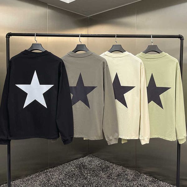 mens hoodies essentialss fashion woman's sweatshirt fear god multi thread high loose pointed star long sleeve t-shirt fashion, Black
mens hoodies essentialss fashion woman's sweatshirt fear god multi thread high loose pointed star long sleeve t-shirt fashion, Black