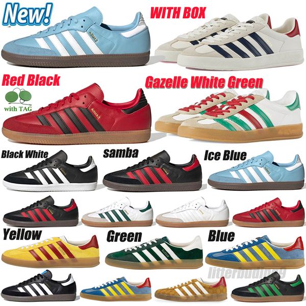 designer casual shoes samba gazelle soccer shoe red black ice blue green mens women sports trainers sneakers eur 36-45
designer casual shoes samba gazelle soccer shoe red black ice blue green mens women sports trainers sneakers eur 36-45