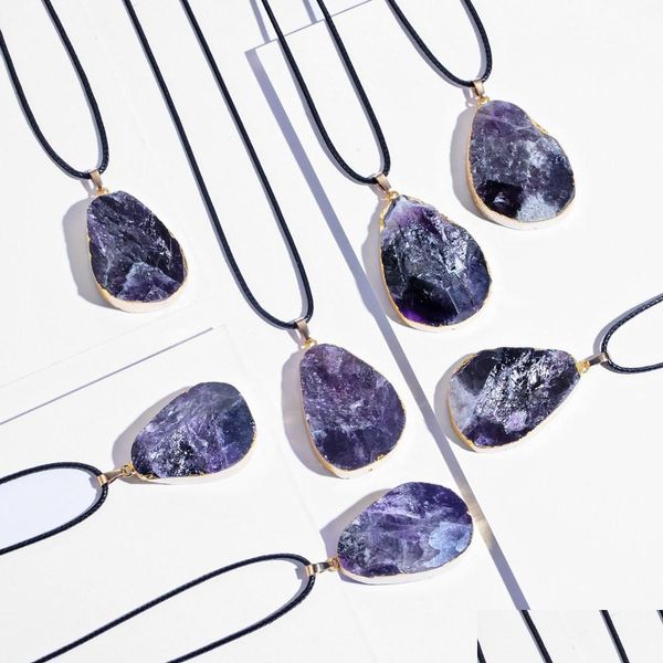 pendant necklaces qimoshi natural crystal pendant necklace quartz stone healing irregar handmade chakra jewelry for women girl long dhetx, Silver
pendant necklaces qimoshi natural crystal pendant necklace quartz stone healing irregar handmade chakra jewelry for women girl long dhetx, Silver