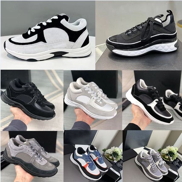 designer vintage suede casual shoes calfskin shoe men women sneakers patchwork leisure sneaker platform trainers with box, Black
designer vintage suede casual shoes calfskin shoe men women sneakers patchwork leisure sneaker platform trainers with box, Black