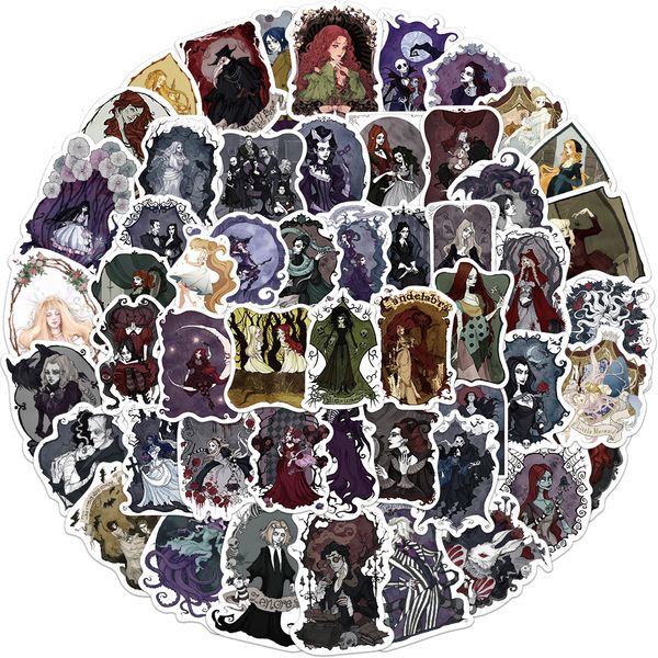wholesale 53pcs gothic witch stickers skate accessories vinyl waterproof sticker for skateboard lapluggage phone case decals party decor
wholesale 53pcs gothic witch stickers skate accessories vinyl waterproof sticker for skateboard lapluggage phone case decals party decor