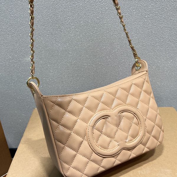 french womens caviar leather underarm hobo bags beige black white gold metal hardware matelasse chain shoulder purse large capacity designer
french womens caviar leather underarm hobo bags beige black white gold metal hardware matelasse chain shoulder purse large capacity designer