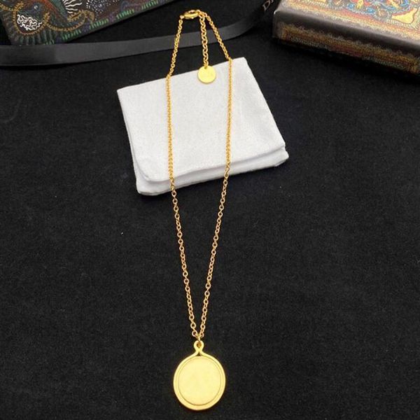 vintage women gold circle charm pendant necklace chain fashion designers love jewelry party wedding engagement gift with box165l, Silver 
vintage women gold circle charm pendant necklace chain fashion designers love jewelry party wedding engagement gift with box165l, Silver
