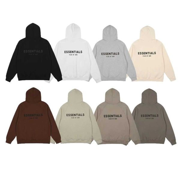 men's hoodies essentials designer sweatshirts women's pullover fear god double letter pullover hooded hoodie high loose trend rfoj, Black
men's hoodies essentials designer sweatshirts women's pullover fear god double letter pullover hooded hoodie high loose trend rfoj, Black