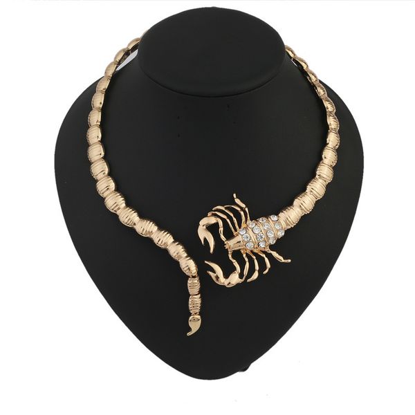 chokers women s fashion personality alloy diamond studded scorpion collar 221121, Golden;silver
chokers women s fashion personality alloy diamond studded scorpion collar 221121, Golden;silver