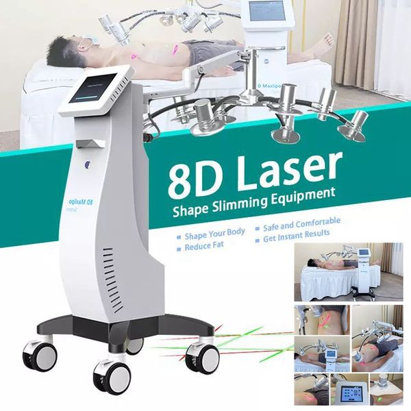 8d lipo laser body slimming machine 635nm 532nm red green light cold lipolaser fat loss reduce cellulite powerful directly effective
8d lipo laser body slimming machine 635nm 532nm red green light cold lipolaser fat loss reduce cellulite powerful directly effective