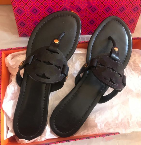 brand women slippers flip flops designer flat sandals black brown genuine leather women's beach shoes with box and dust bag 35-43
brand women slippers flip flops designer flat sandals black brown genuine leather women's beach shoes with box and dust bag 35-43
