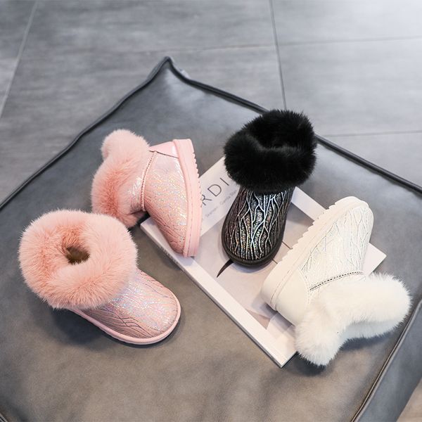 boots kids winter snow solid white short children thick warm cotton shoes girl shine flat round toe boys 221121, Black;grey
boots kids winter snow solid white short children thick warm cotton shoes girl shine flat round toe boys 221121, Black;grey