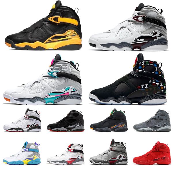 jumpman 8s 8 mens basketball shoes burgundy aqua black alternate playoff cool grey breathable outdoor mens trainers man sneakers 40-47
jumpman 8s 8 mens basketball shoes burgundy aqua black alternate playoff cool grey breathable outdoor mens trainers man sneakers 40-47