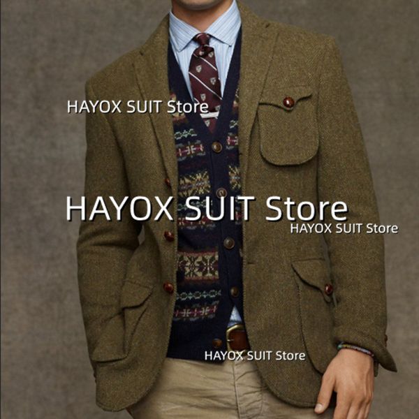 men's suits blazers suit tweed single breasted point lapel multi pocket jacket trendy steampunk wedding prom party blazer 221121, White;black
men's suits blazers suit tweed single breasted point lapel multi pocket jacket trendy steampunk wedding prom party blazer 221121, White;black