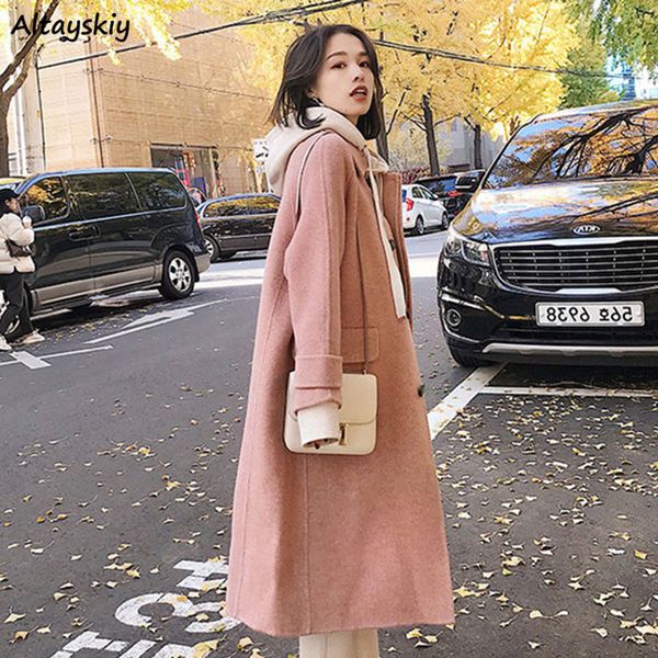 women blend en women pink long style spring est single breasted korean classic retro elegant ladies loose leisure coats 221119, Black
women blend en women pink long style spring est single breasted korean classic retro elegant ladies loose leisure coats 221119, Black